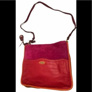 Tahari color block crossbody bag
